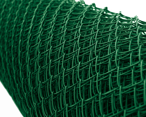Tenis [oko 45*45-Ø2.7mm] - ZnPVC, výška 4.0m, zelená farba