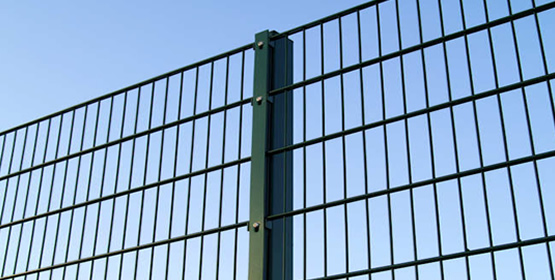 Panel2D Double zelený, výška 2,43m, drôt Ø6-5-6 mm