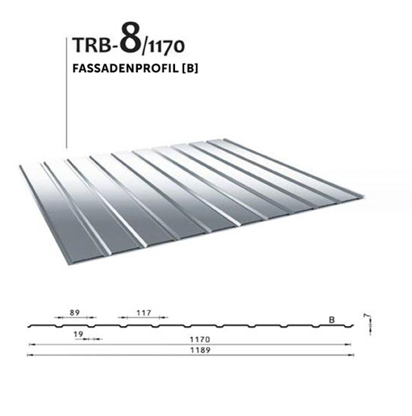 TRB-8 / 1170 mm / cena: €m2