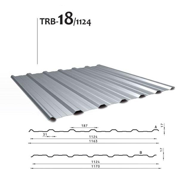 TRB-18 / 1124 mm / cena: €m2